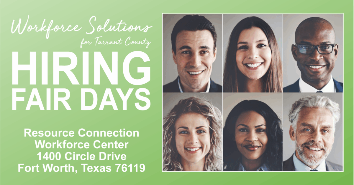 Resource Connection Workforce Center Hiring Fair Days Event - Workforce ...
