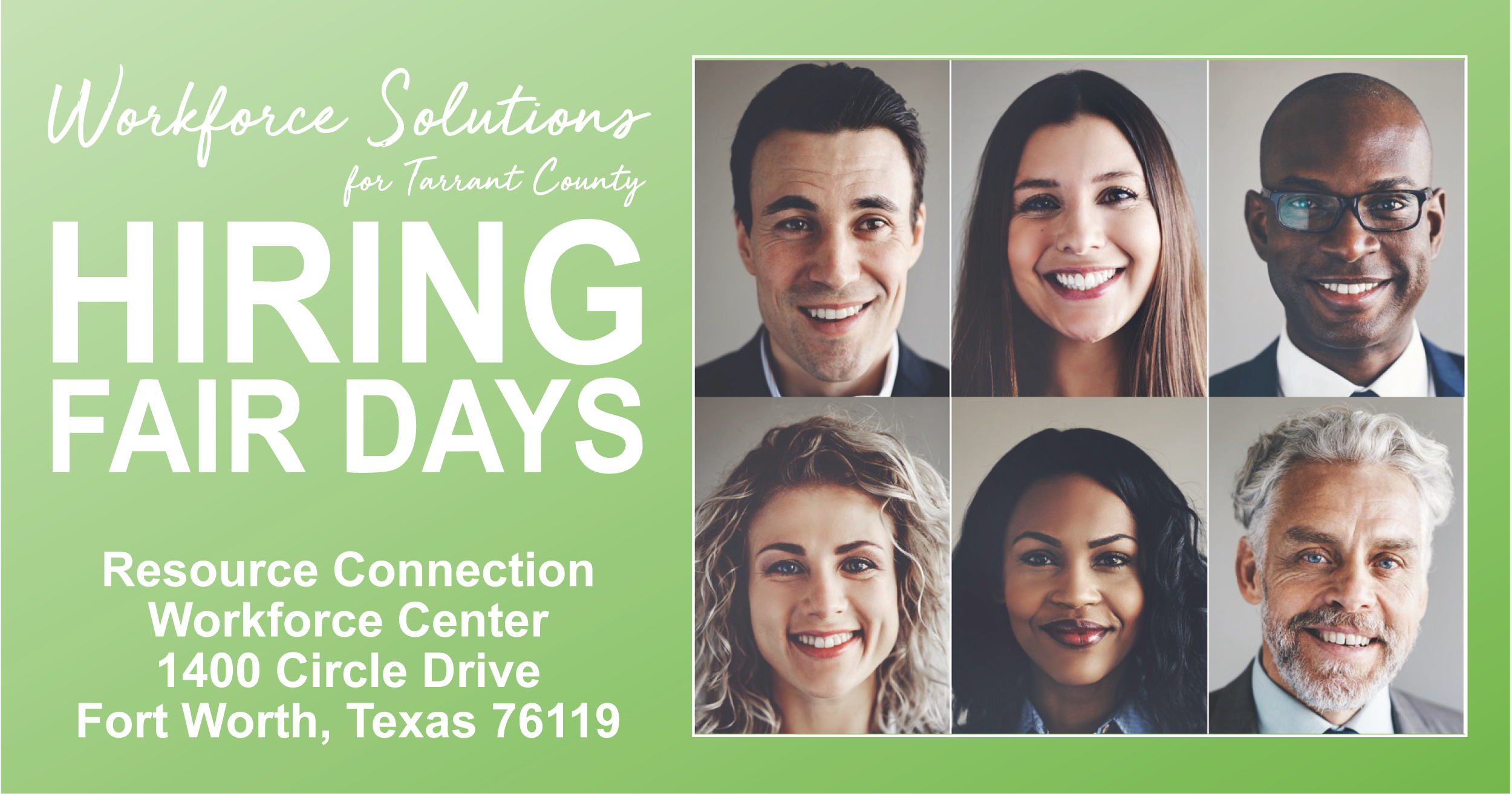 Resource Connection Hiring Fair Days Facebook image